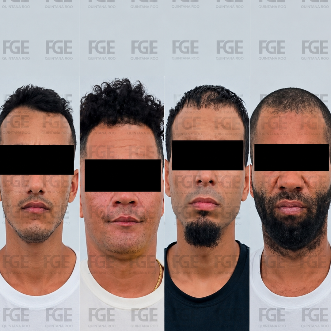 OSIEL, ENRIQUE, RUBÉN Y LUIS: CUATRO CUBANOS VINCULADOS A PROCESO POR NARCOMENUDEO EN CANCÚN