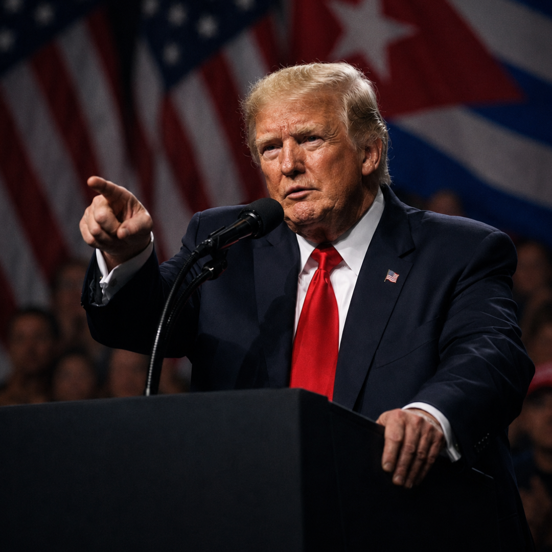 Trump arremete contra el régimen de La Habana desde el Despacho Oval: "Cuba es una nación fallida"