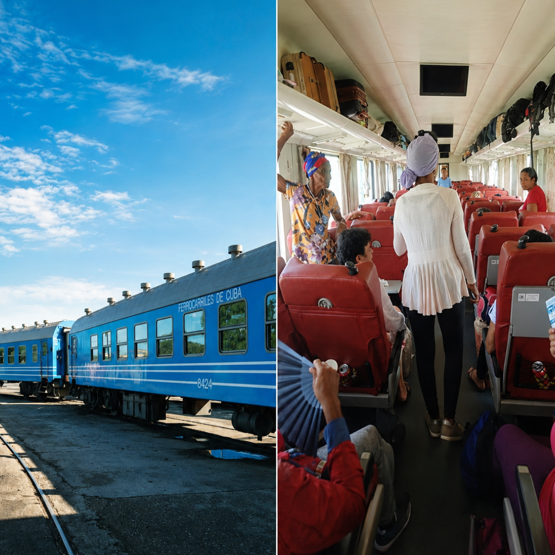 Odisea en las vías: Tren Manzanillo-La Habana queda varado por un presunto robo de combustible