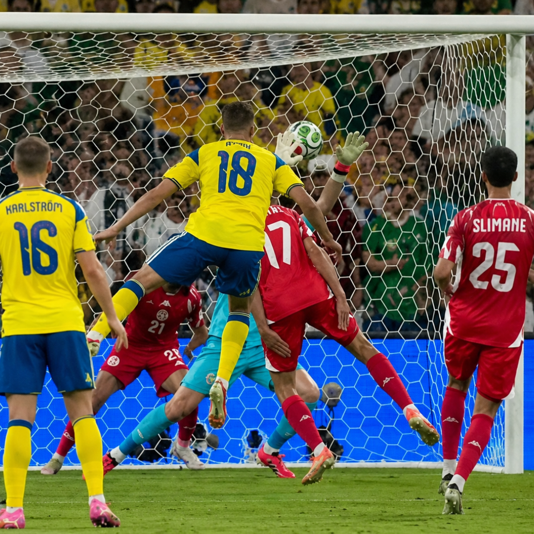 Suecia arrolla a Túnez y se perfila como favorita en el Mundial 2026