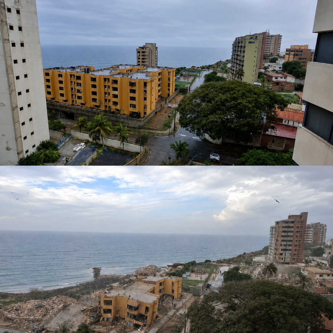 Playa Grande devastada: El estado La Guaira enfrenta una tragedia tras los fuertes terremotos