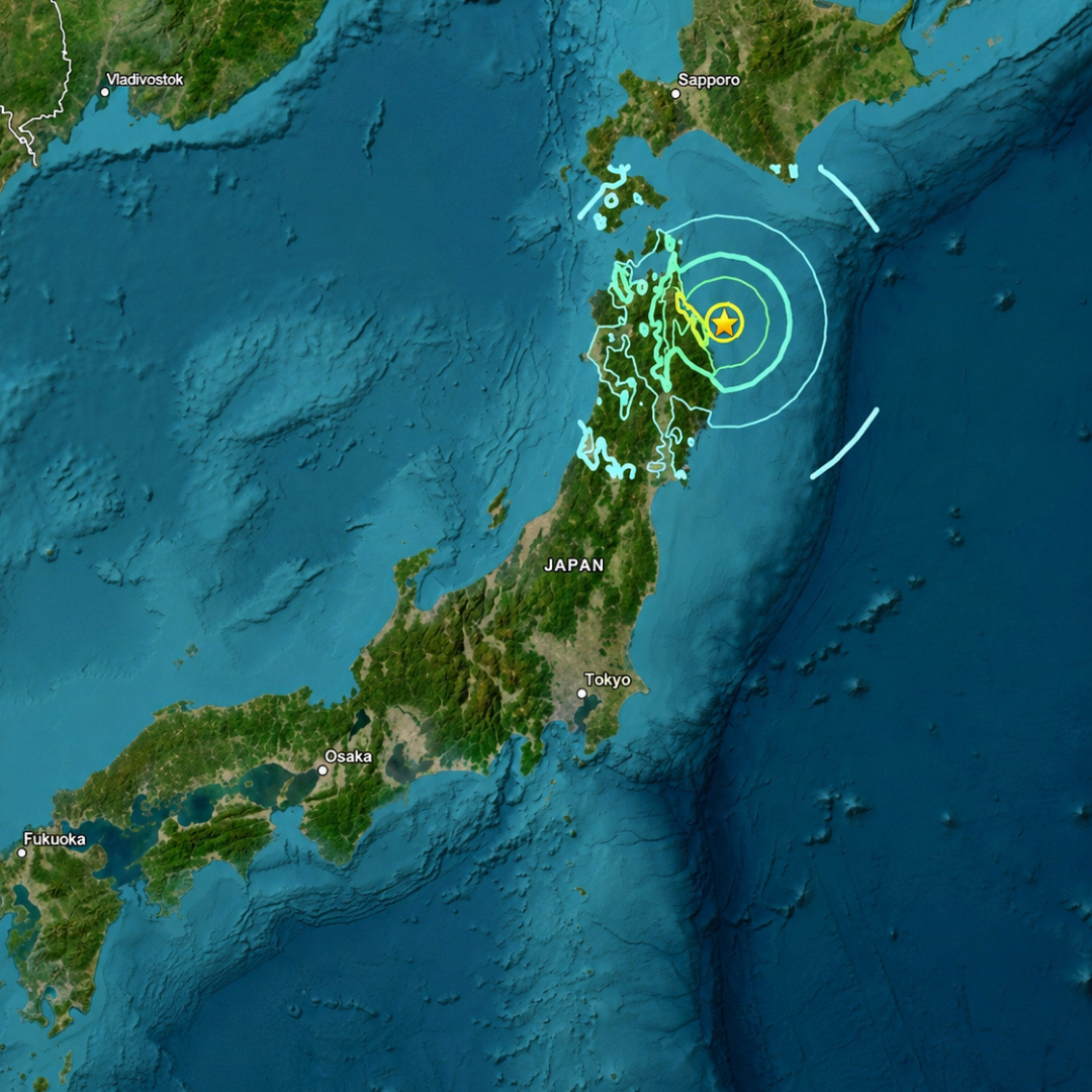 Fuerte sismo de magnitud 5.6 sacude Yamanashi y enciende las alarmas en el centro de Japón