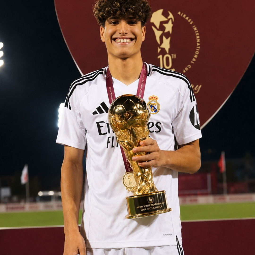 La perla cubana Jenry Hernández da el salto al Juvenil B del Real Madrid