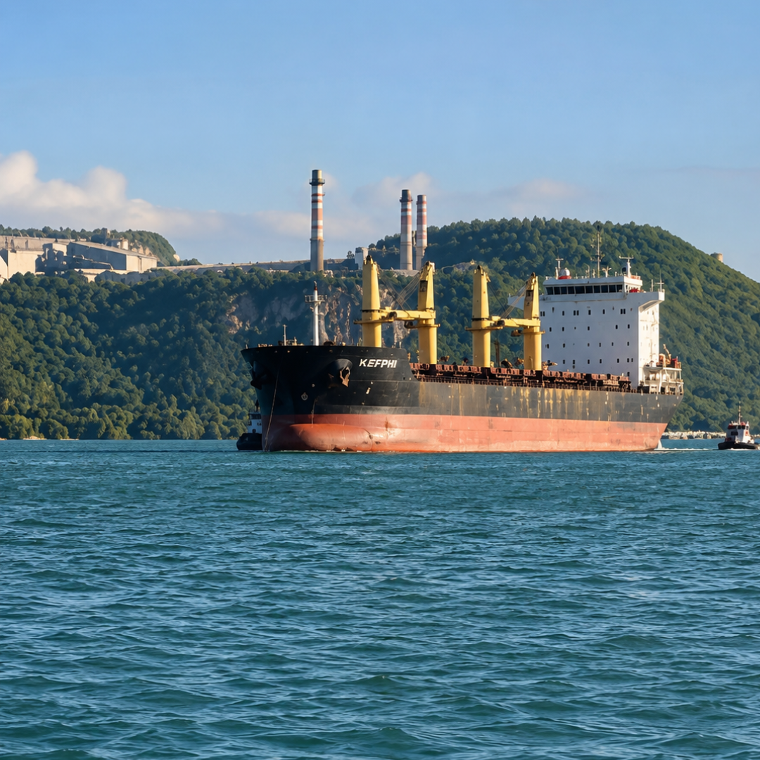 Arriba a Santiago de Cuba el buque CHL Neptune con 15,000 toneladas de arroz donadas por China