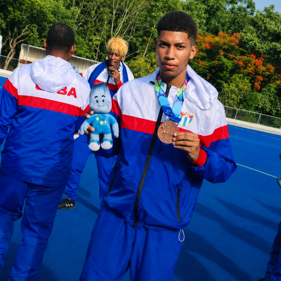Escándalo en Santo Domingo 2026: Hockista cubano simula una lesión y abandona la delegación