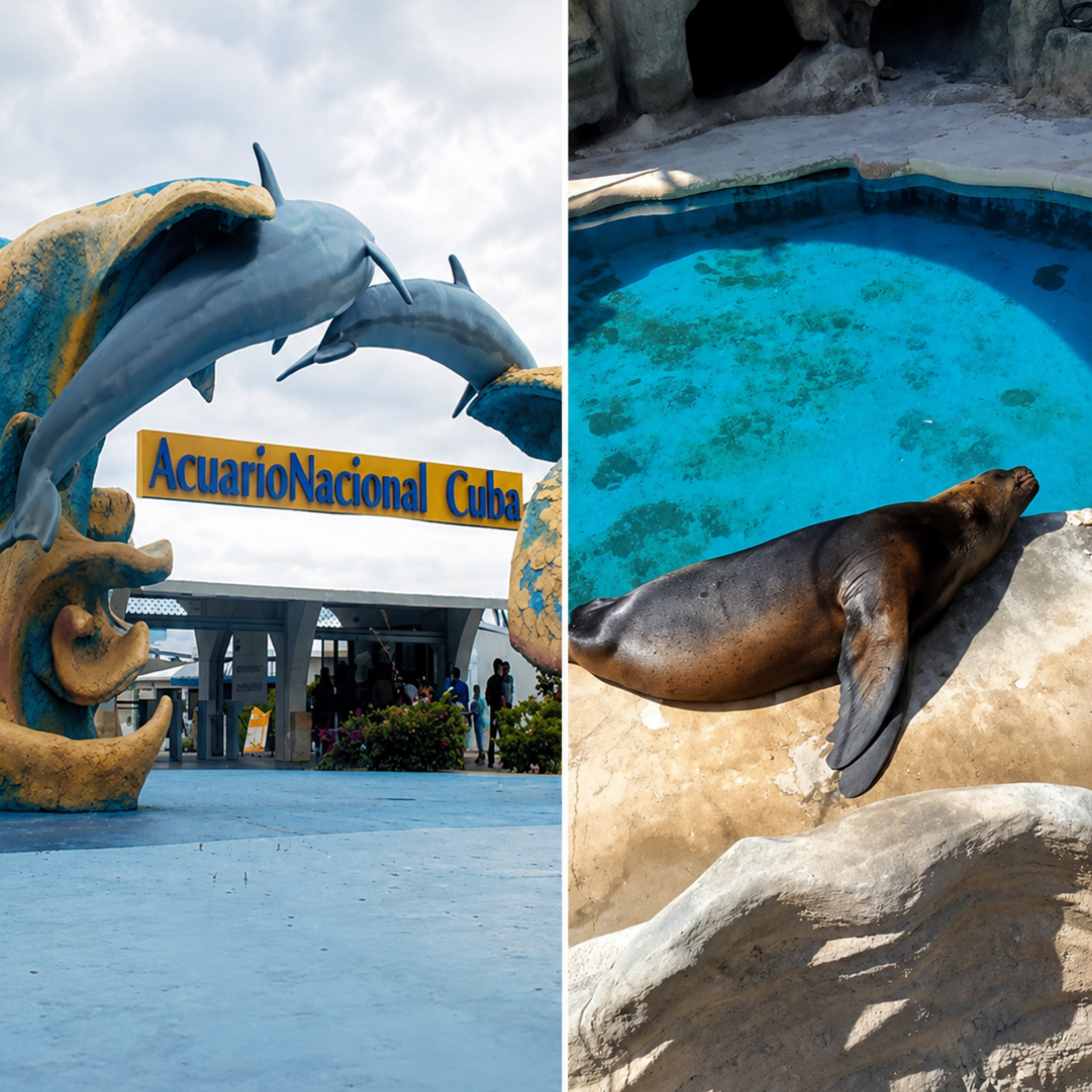 Tristeza en el Acuario Nacional de Cuba: Madre denuncia alarmante deterioro y aparente maltrato animal