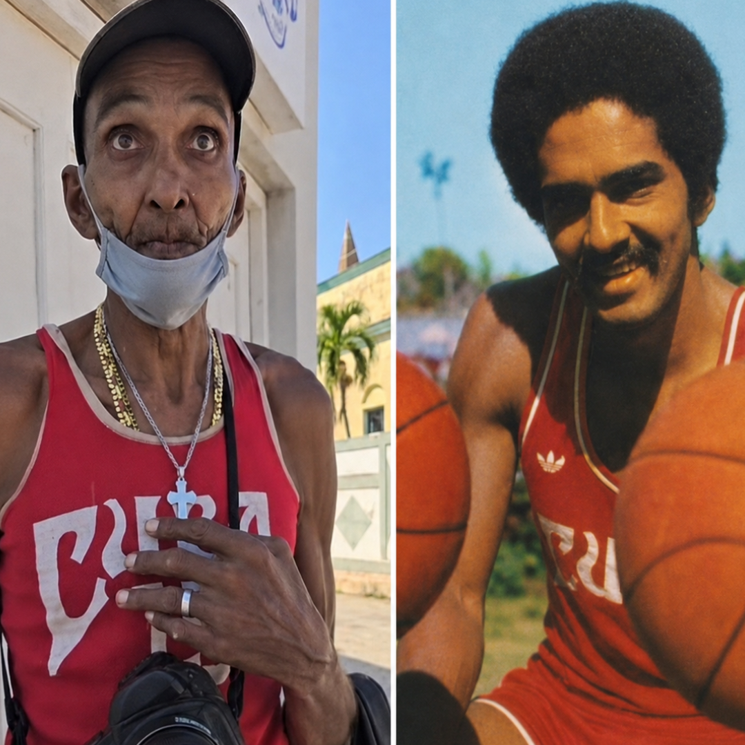 Tristeza en el deporte cubano: Reaparece la gloria del baloncesto Félix Morales en precaria situación